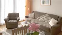 Wohnzimmer Ferienwohnung 2