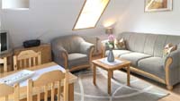 Wohnzimmer Ferienwohnung 3